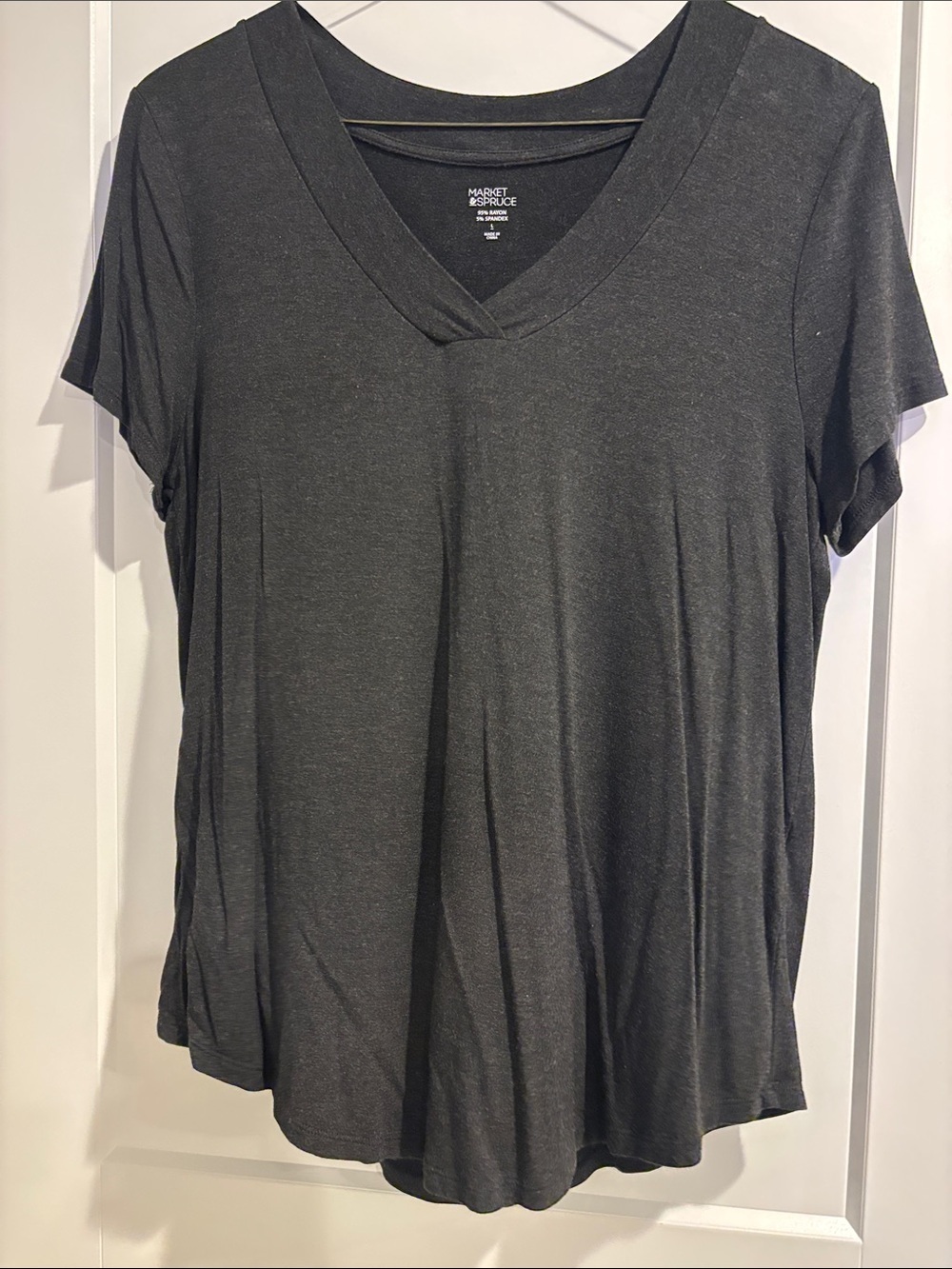 Market & Spruce Women’s Short Sleeve T-shirt Large
